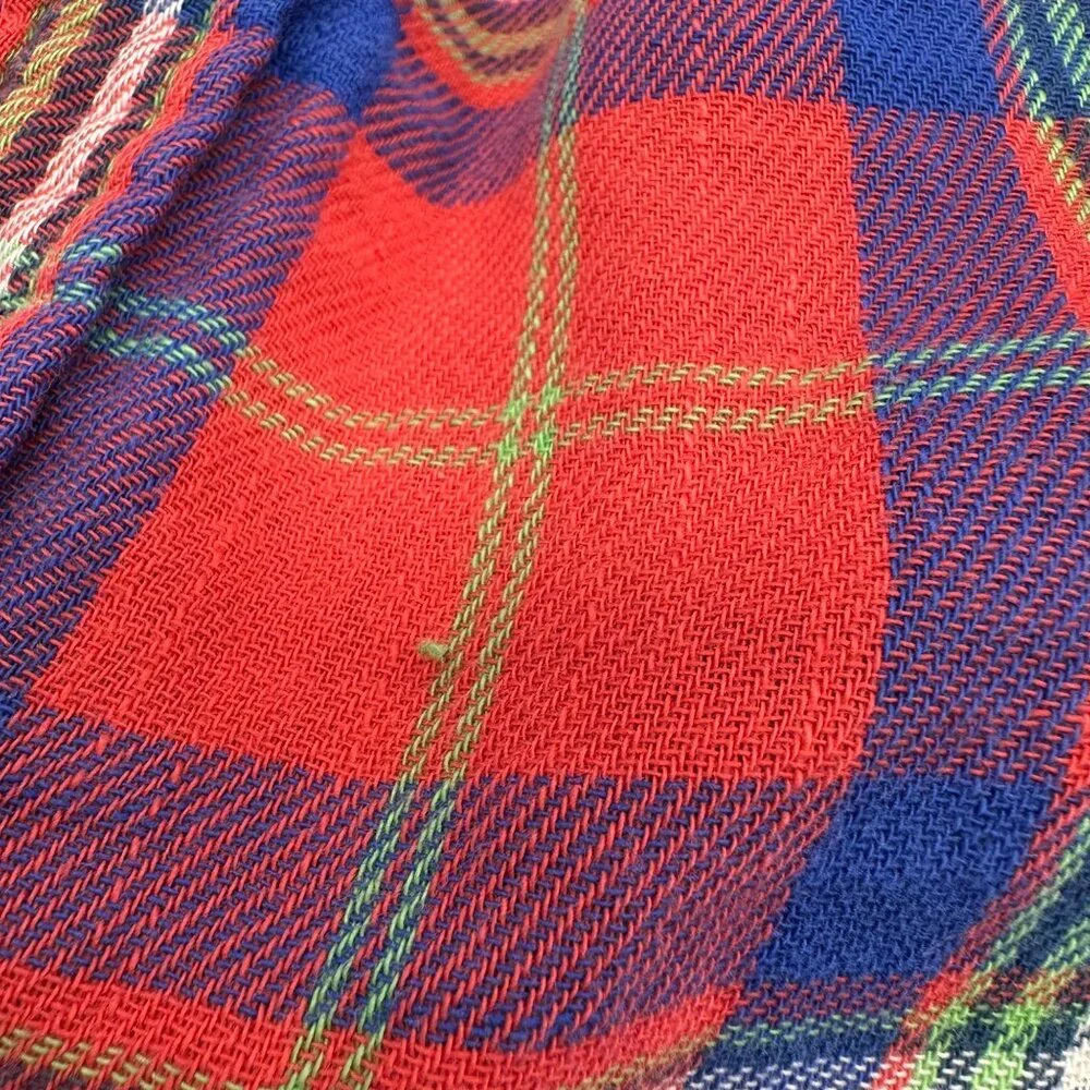 Polo Ralph Lauren XS Plaid Flannel Shirt Womens Relaxed Fit Cotton Fall Wardrobe - Picture 7 of 11